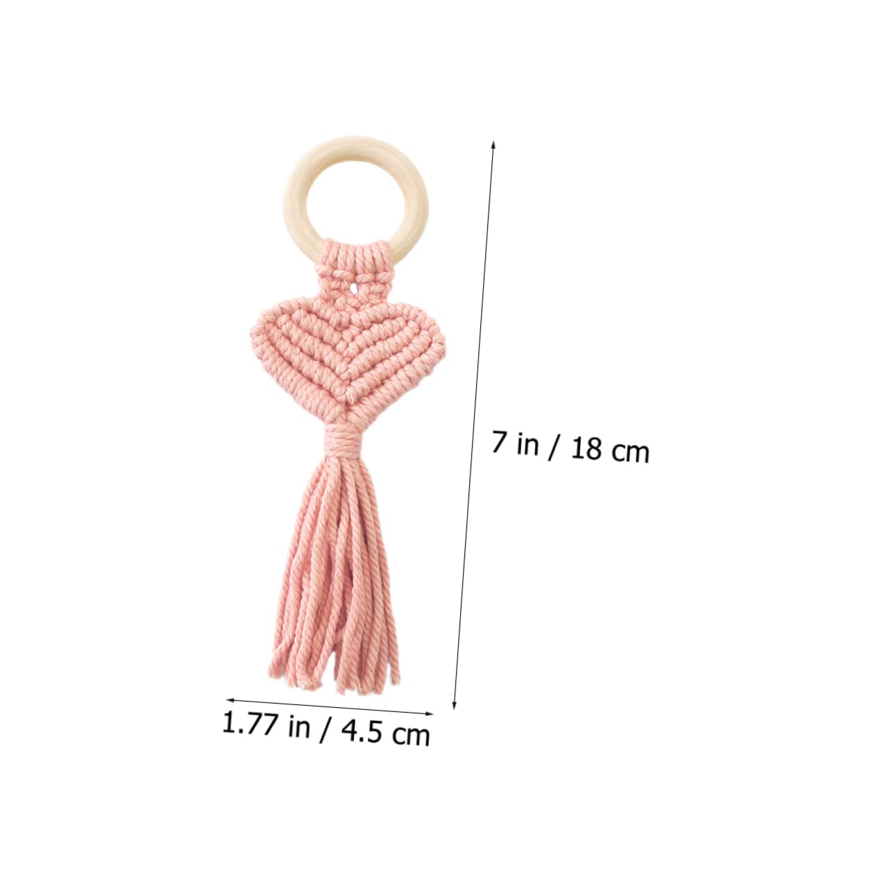 DECHOUS 8 Piezas servilletero de Madera Decoraciones de Ceremonia de Boda Porta Hebilla Trenzada mostrada decoración Decoracion de vajillas Hebilla de servilleta de Moda Tejer