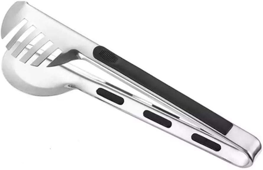 1 Heat-resistant Food Tongs Stainless Steel Noodle Kitchen Cooking Tool Accessories