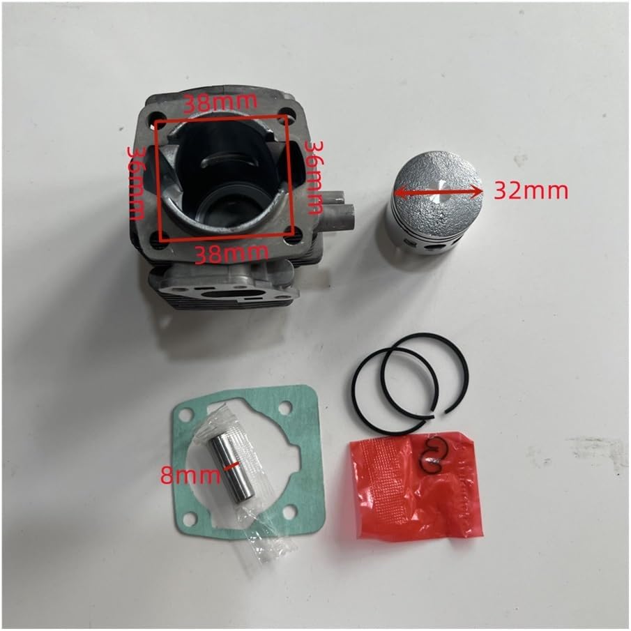Cylinder Piston Ring Circlip Pin 32MM Gasket Kit Fit for TL231FD TL231 TB26 TB231 BG231 Brush Cutter Parts