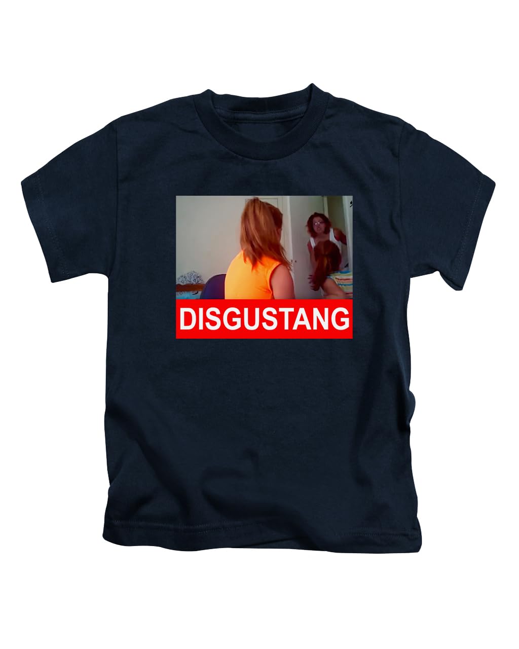 New Spirit Original Unisex Navy Blue Disgustang Meme Cher Lloyd Viral Tee T-Shirt Funny T Shirt Top