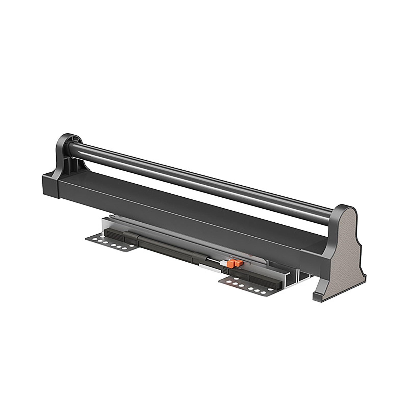 Pantalonero extraíble de aluminio de 31.5cm y alta carga para armario
