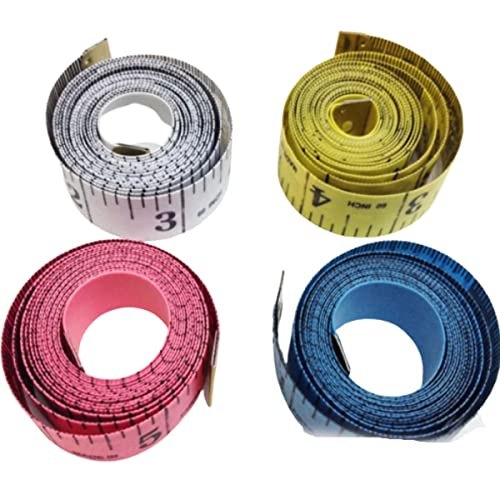 kit 2 fita metricas para medir roupas corpo Medidas 1,50m - Imagem 5