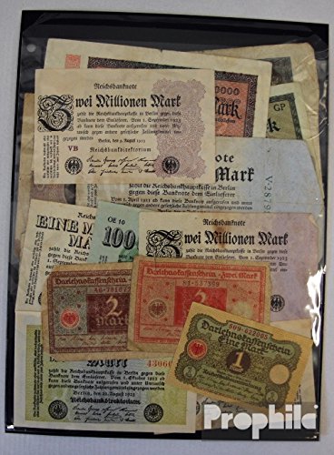 Billets Weimar République Empire Allemand 15 coupures de collection