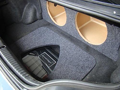 Zenclosures Mazda Rx8 2-12" Subwoofer Box with Amp Cover - Rotary Symbol Plexiglass