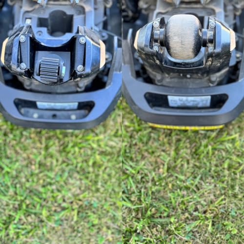 Roue arrière pivotante 360 pour robot tondeuse Gardena R40Li et Husqvarna 105 - 4