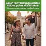 NaturalSlim Natural Testosterone Booster for Men - Male Enhancing Supplement with Ginkgo Biloba, L Arginine, Zinc, Vitamin B3, & Testofen for Energy, Muscle Builder & Metabolism - 180 Capsules - Image 5