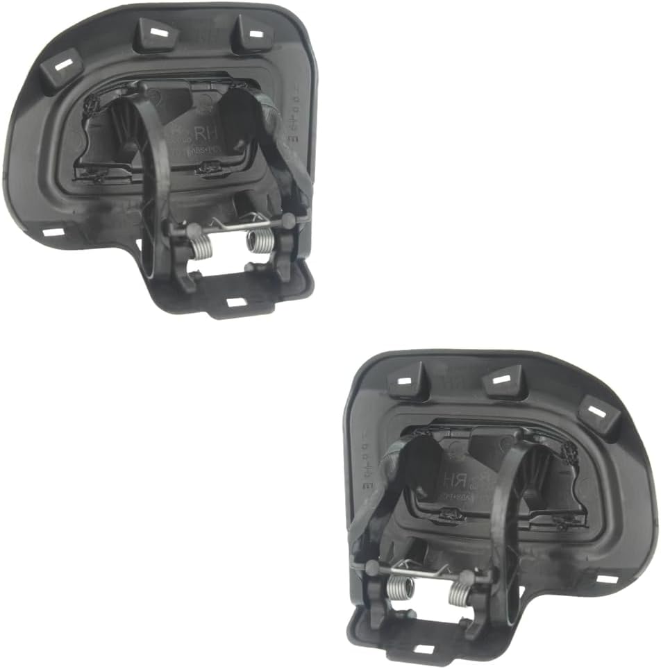 Rareelectrical New Pair Of Headlight Washer Cover Compatible With Land Rover Range Rover Evoque Dynamic 4 Cyl 2.0L Range Rover Evoque Se Premium 4 Cyl 2.0L 2012-2019 By Ro1048100 Ro1049100