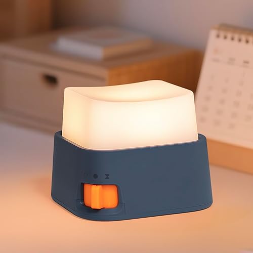 Miniatura 7 de Luz nocturna recargable para habitación de los niños, lámpara de mesa de brillo ajustable, batería de 150 horas de duración, luz inalámbrica