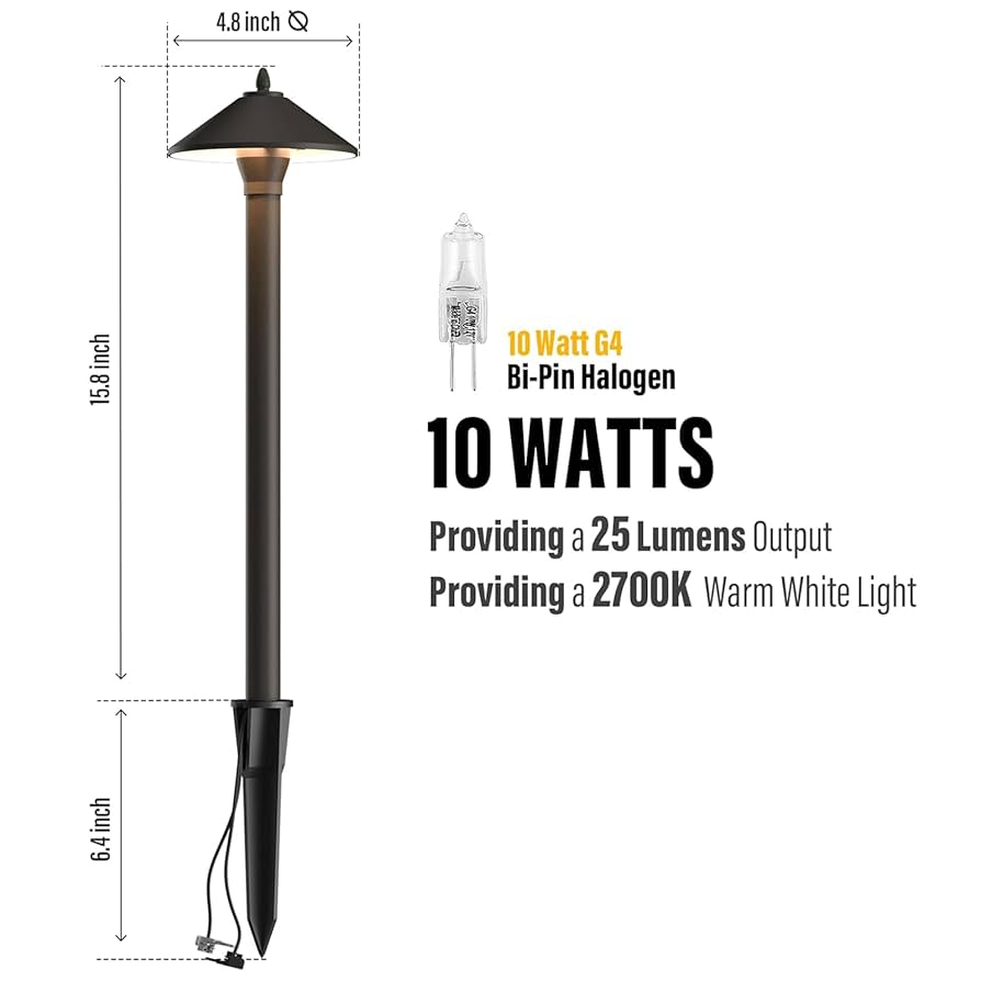 Low Voltage Pathway Lights 10W Outdoor Landscape Lighting