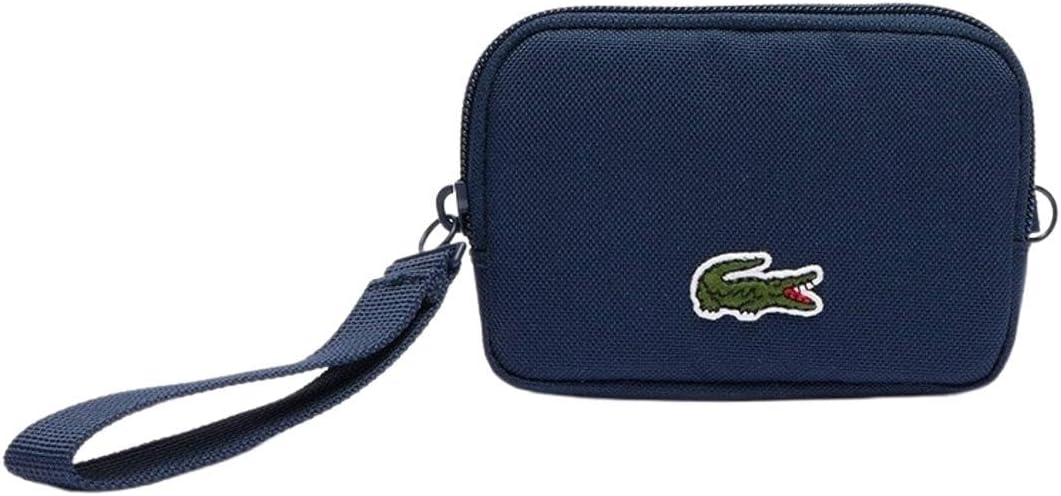 Sac à main portefeuille zippé bleu marine Lacoste Maroc Ubuy