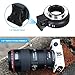 Lens Mount Adapter Compatible with Canon EF/EF-S to EOS M, Auto Focus, is Support, Aperture Control & EXIF Transmission, All-Metal Structure, Compatible with Canon M50, M5, M6, M10, M200(EF-EOSM)