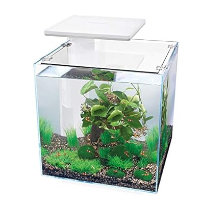 Superfish Qubiq Aquarium 30 with LED Lighting - White