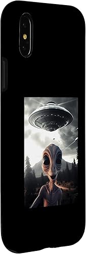 Miniatura 6 de iPhone 1212 Pro Alien UFO Selfie Alien Spaceship Weirdcore Case