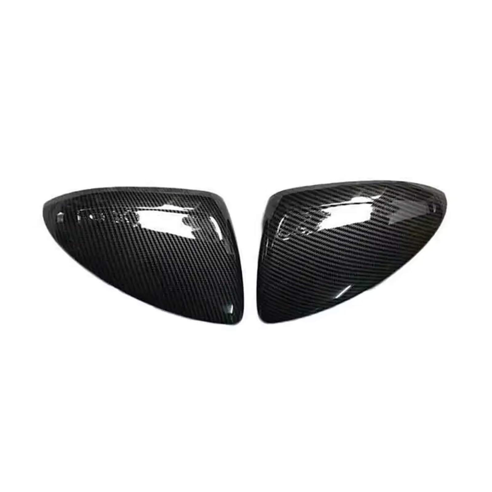 Wing Mirror Cover Cap Compatible with Chevrolet for Cruze 2017-2019 Car Sticker Rearview Side Mirror Cover for Wing Cap Exterior Door Rear View Case Trim Shell(Carbon)