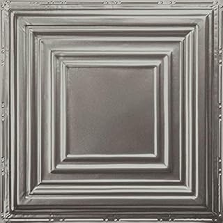 American Tin Ceilings Real Metal Ceiling Tiles: Nail Up Pattern #15, 5 T...