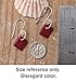 French Curve Sea Glass Earrings (Orchid) - Sterling Drop Beach Earrings for Women by EcoSeaCo, using sustainable, recycled and repurposed material. Handmade Jewelry in the USA