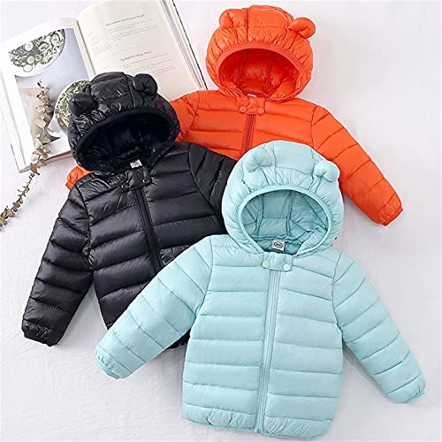 Patpat Coats For Toddler Boys Toddler Girls Jacket Outerwear With Hoods Turquoise Size 18-24 Months #TOP5