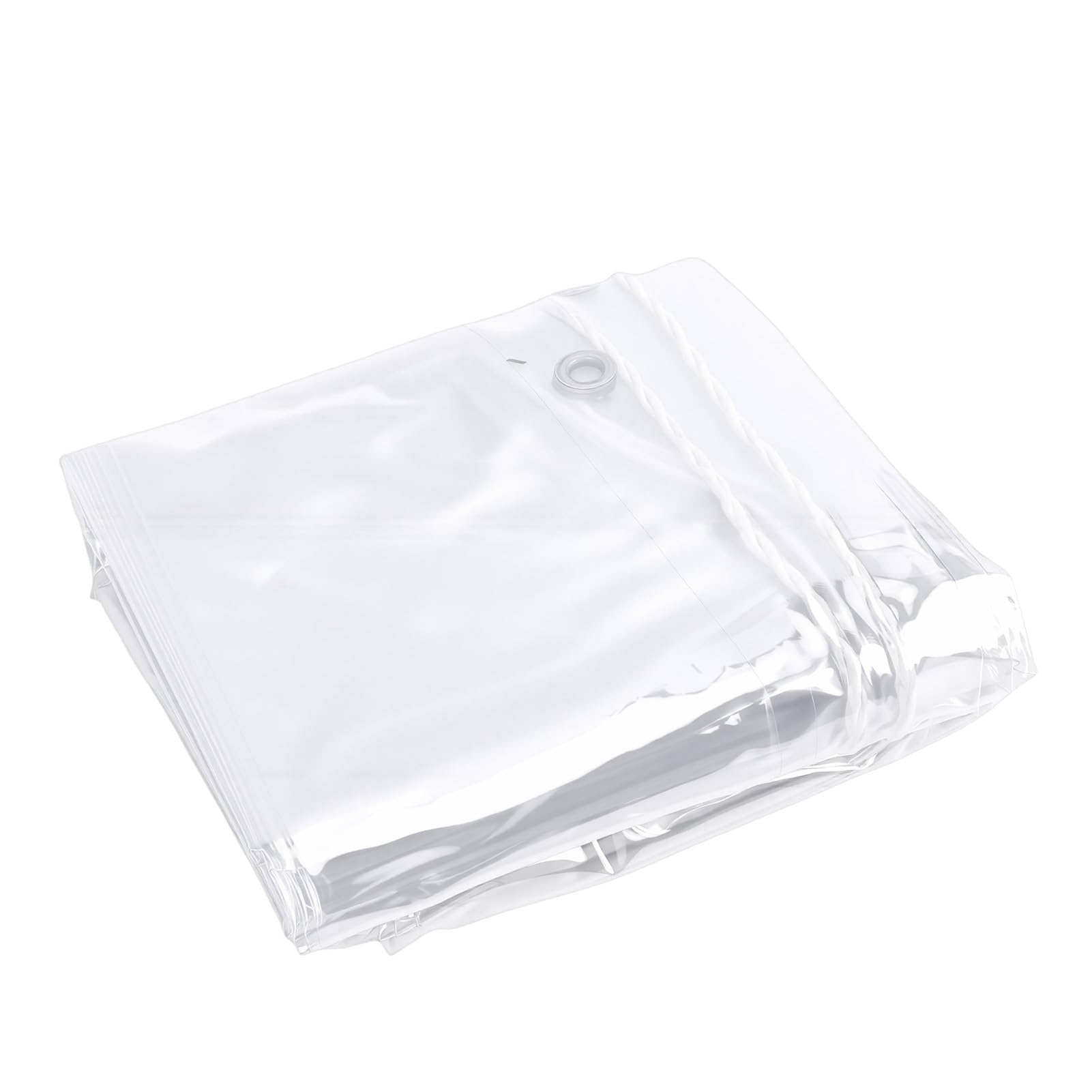 Haofy Copertura per Pollaio in PVC Spesso 2x3 M per Pollame Telo Isolante Antivento Protezione Invernale con visibilità Chiara Resistente per Pollai da Cortile Piccole Aziende Agricole