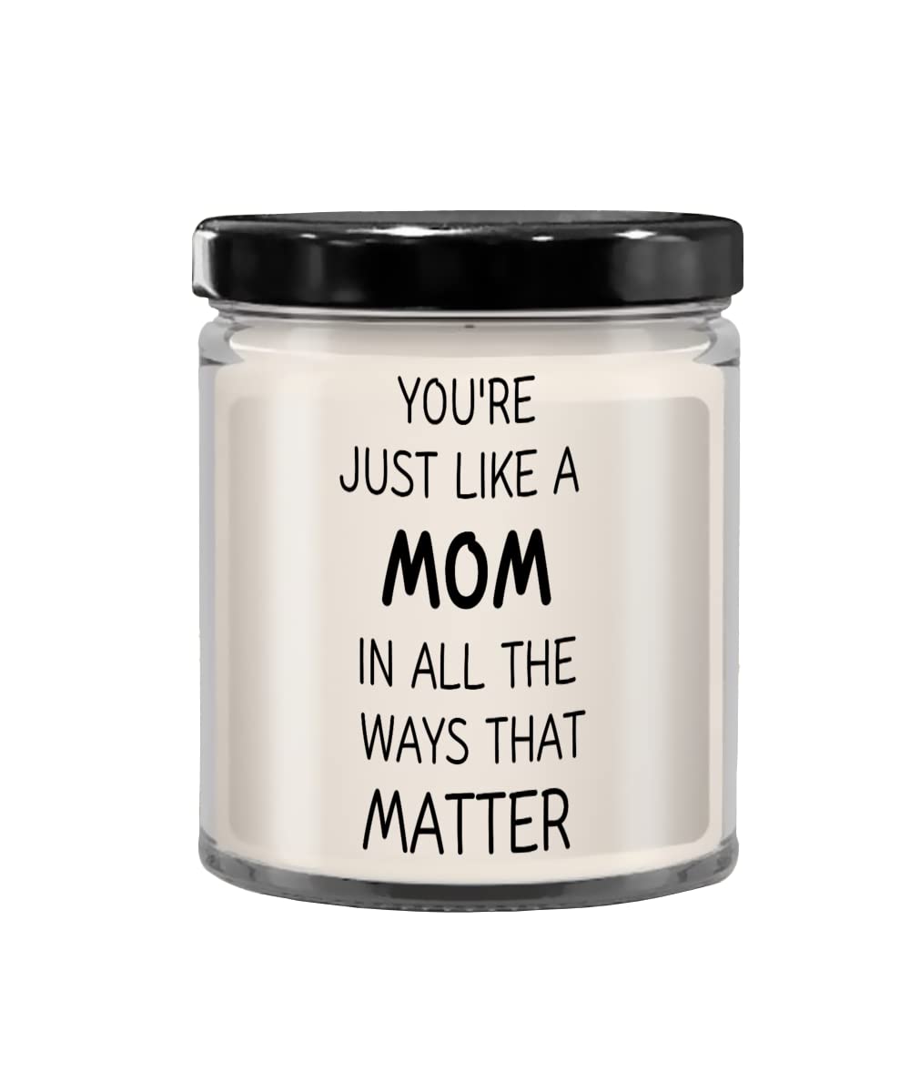IKPR Step Mom Gifts Mothers Birthday Gift Candle Mothers Day Present Gift for Step Mom from Daughter Son Bonus mom Gift Christmas
