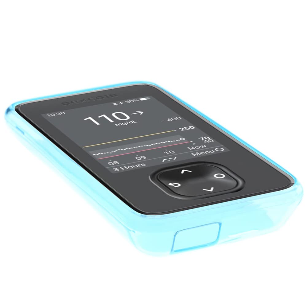 Custodia Protettiva Per Dexcom G7 - In Gomma TPU Rosso, Antiurto E Antigraffio - Foto 3