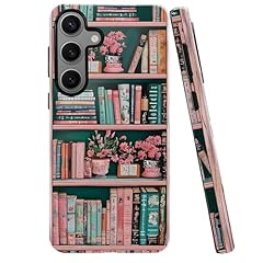 Floral Bookshelf Retro Pink