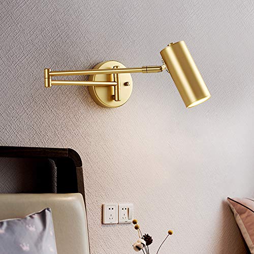 Solución perfecta para leer en la cama con lámpara LED orientable 6