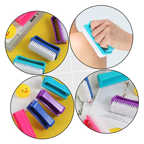 GLEAVI 4 Pçs Escova De Unhas Escova De Pó Ferramentas De Limpeza Doméstica Kits De Unhas Kits De Man