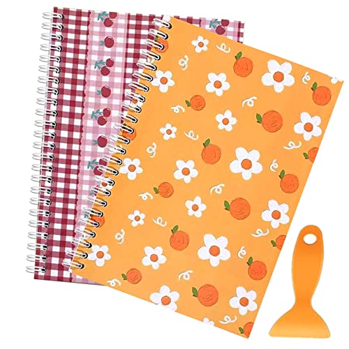 Álbum para coleccionar pegamentos, 2 unidades, formato A5, 64 páginas, encuadernación metálica espiral, diseño clásico miniatura 1