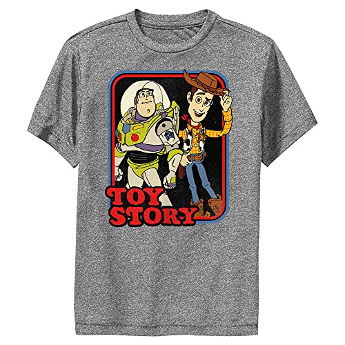 T-shirt Toy Story Pixar Disney pour garçon en coton à manches courtes