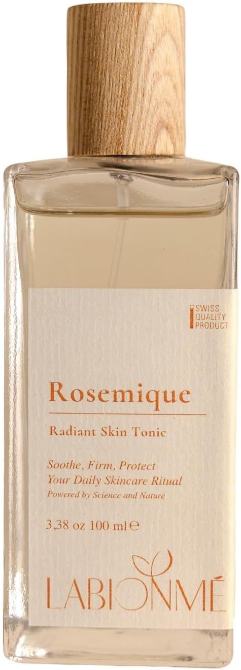Rosemique Toner/Tonic, Alcohol-Free Rose Water Toner & Hydrating Face Mist | pH Balancing, Refreshing & Soothing Spray for Sensitive, Dry & Oily Skin, Turkish Rose, Swiss Quality