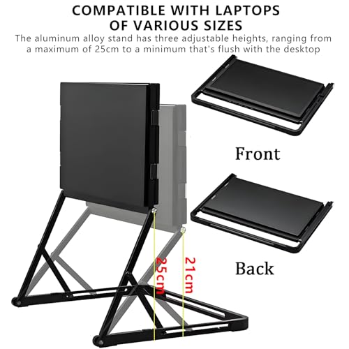 Image of 15.6 inch Foldable Triple Screen Laptop Extender,178 Fully-Screen Viewing Angle,1080P FHD IPS Display,60hz Refresh Rate,300 Nits Brightness,for Design Movie Game