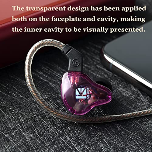 Yinyoo KBEAR KS2 in Ear Monitors Earphones, HiFi 1BA 1DD Hybrid Stereo Sound Headphones - Image 3