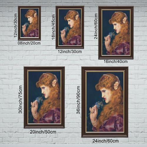 Impression sur toile Frederick Sandys par WCYB | Décoration avec cadre