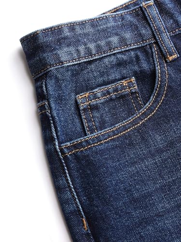 Image of CIDER Women's Ripped Jeans High Waisted Distressed Baggy Pants | Straight Wide Leg, Denim Pants