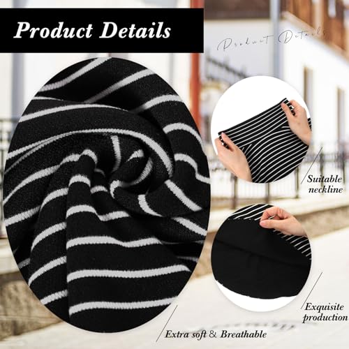 Image of Cutecrop Turtleneck Dickey Extra Large Fake Collar Detachable Dickey Collar Half Mock Turtleneck for Men Women