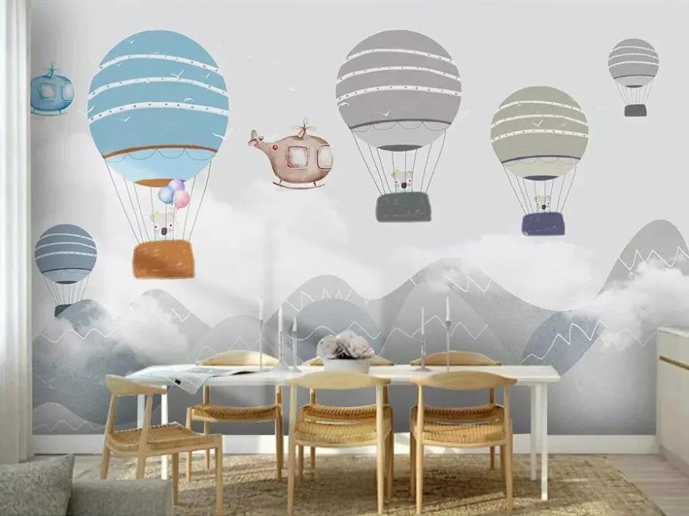 Papier peint mural 3d enfants ILIYA en tissu intissé haut de gamme