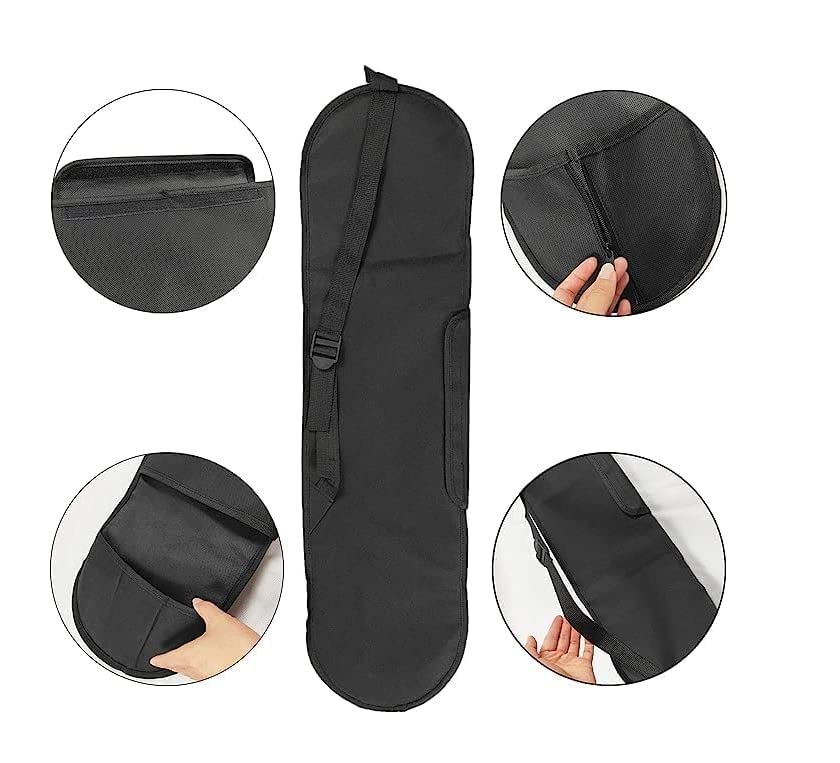 Sac à Bandoulière pour Skateboard Longband de Transport Imperméable Sport