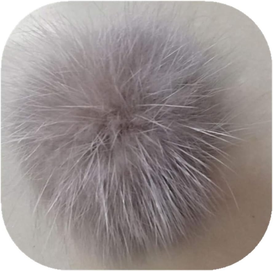 15picese Genuine Mink Fur Pom pom shoes Clip Fashion Winter Hats Accessories Fur Clothing Hair
