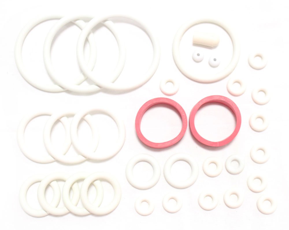 Game Plan Lizard Pinball White Rubber Ring Kit