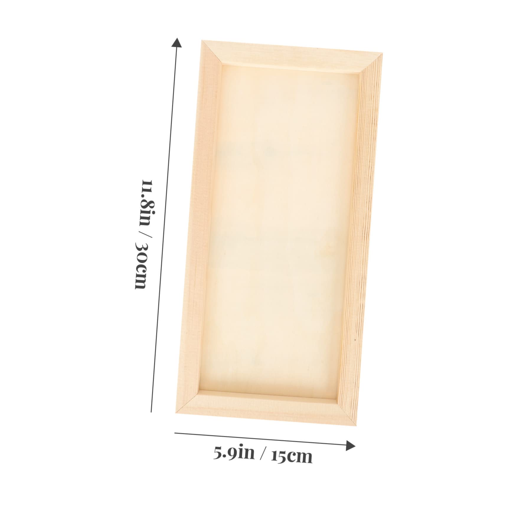 Gadpiparty Clay Painting Frames for Boys and Girls 3pcs DIY Wooden Picture Frame for Boys and Girls Artworks