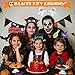 Winrayk 12 Pack Halloween Headband Bulk, Halloween Party Favors for Kids Adult Photo Booth Props, Party Headwear Cosplay Holiday Accessories Decorations Supplies (Original Design, 12 Style Hair Bands)