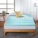 ZINUS Sobrecolchón Individual de Memory Foam Firme y Refrescante Que Ayuda a Conciliar el Sueño | Garantía de 5 años