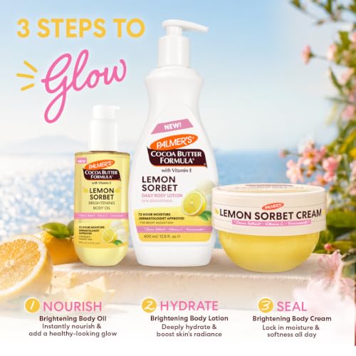 Palmer's Cocoa Butter Formula, Lemon Sorbet Whipped Body Cream (8.8 fl oz) - image 6