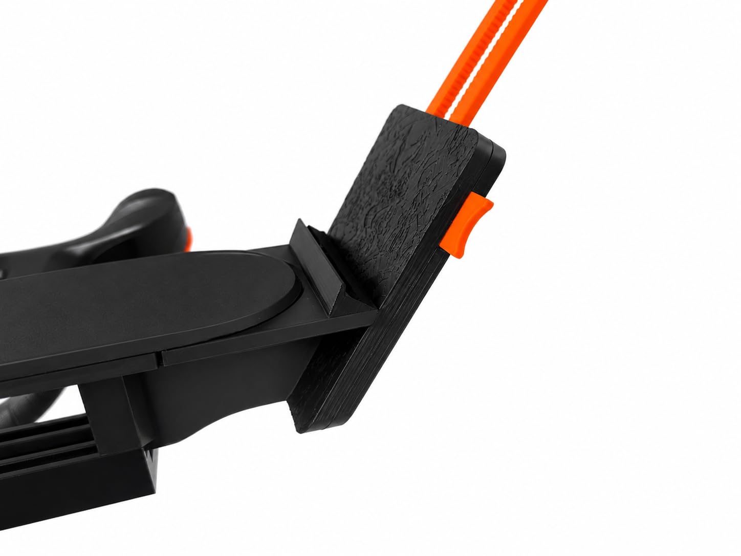 Tablet-Halterung für Zwift Ride Bike, Schwarz und Orange, sichere Klemmhalterung