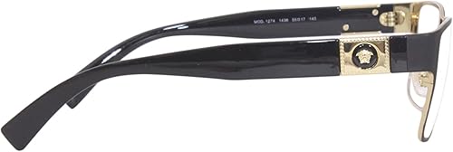 Miniatura 3 de Versace VE1274-1436 Gafas graduadas Hombre Negro 2.244 in