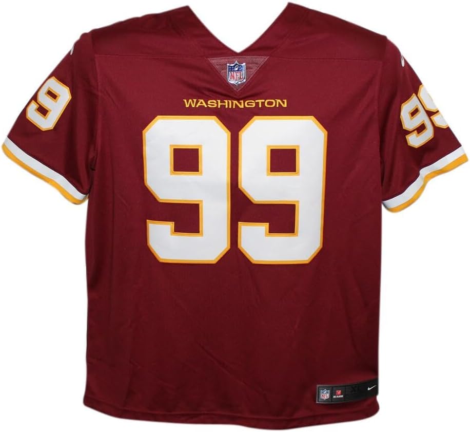 Chase Young Signed Washington Football Team Nike Limited L Jersey FAN 37107 - Autographed NFL Jerseys