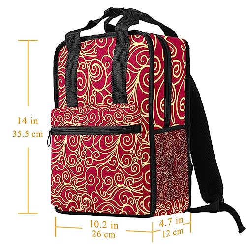 Sac à dos garçons ergonomique rouge pour soulager les épaules