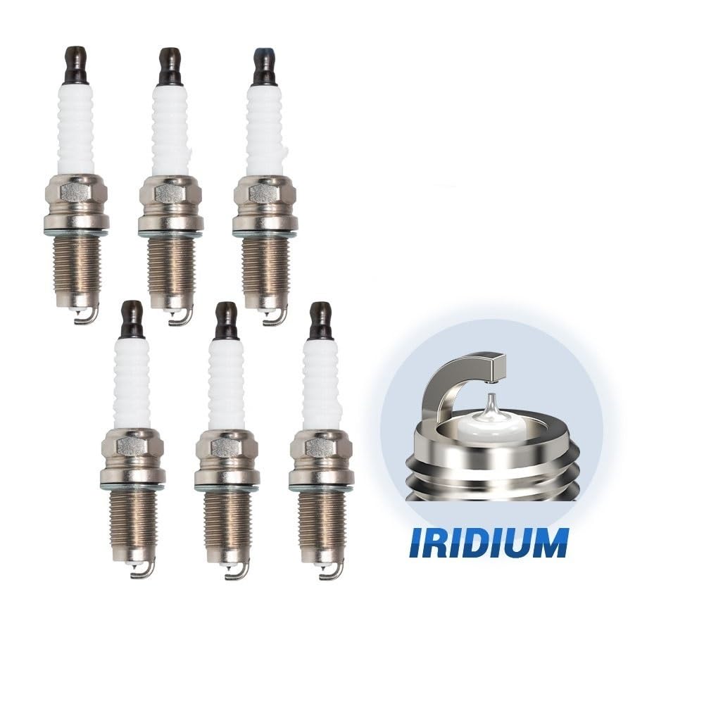 Bujías de Encendido Tipo Vela de iridio y Platino K6REIP, reemplazo para Vela PZFR6R.