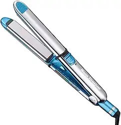 Chapinha 2 em 1 Prancha Alisadora de Cabelo Modelador Ondulador de Cachos Profissional Titanium 465°F - Straight Comb - Bivolt