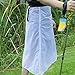 UPALDHOU Rain Skirts,Portable Foldable Unisex Rain Protection Skirt with Carrying Bag for Camping Hiking (2PCS)